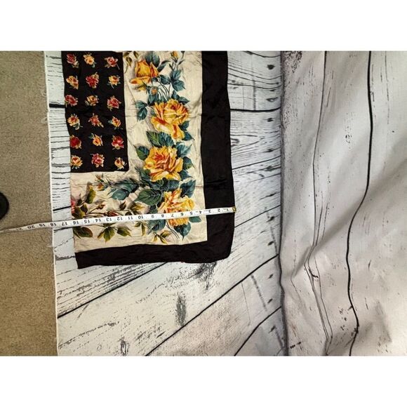 Unbranded Scarf One Size Black Yellow - Picture 6 of 7